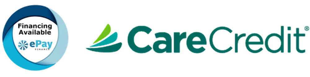 Financing available with ePay and CareCredit
